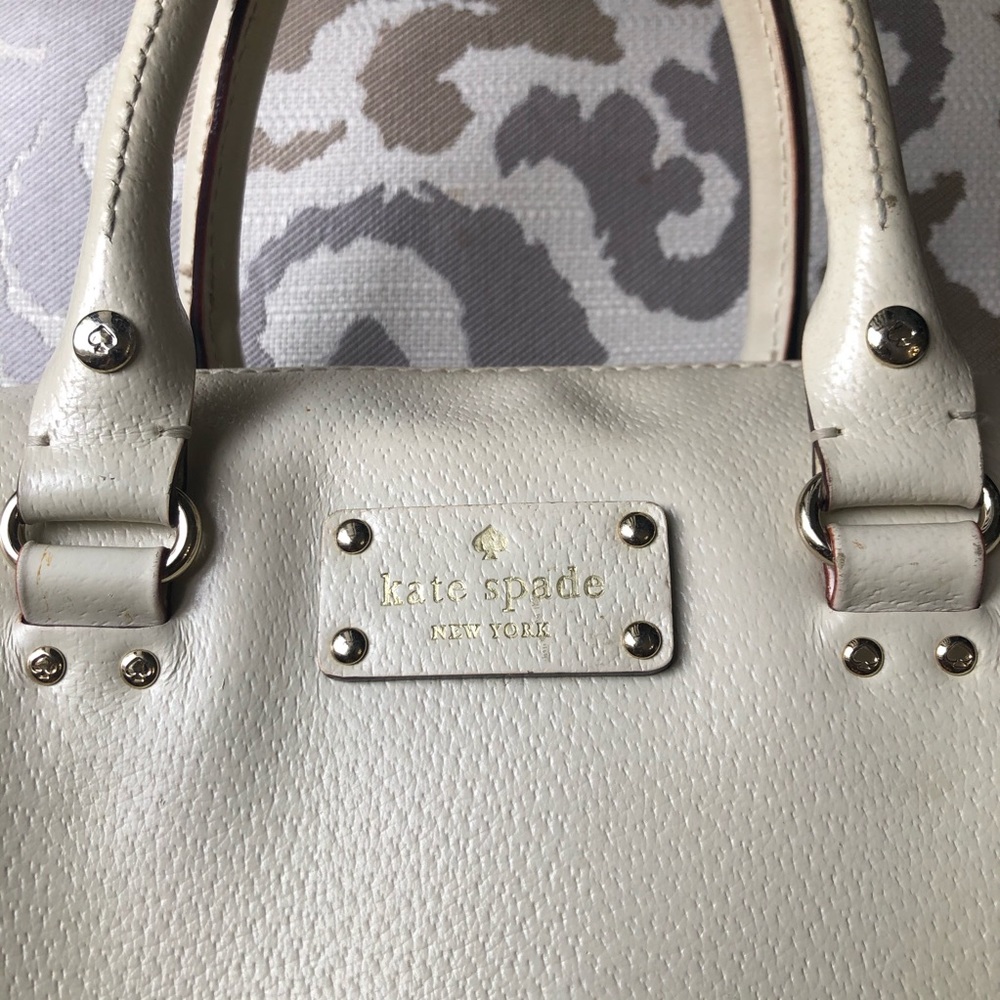 Kate Spade Cream Satchel - Picture 2 of 15